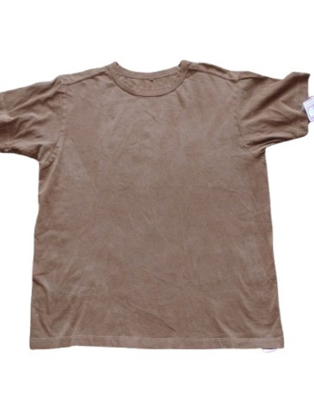 New Without Tags Buck Mason Classic Curved Hem Tee Brown Small